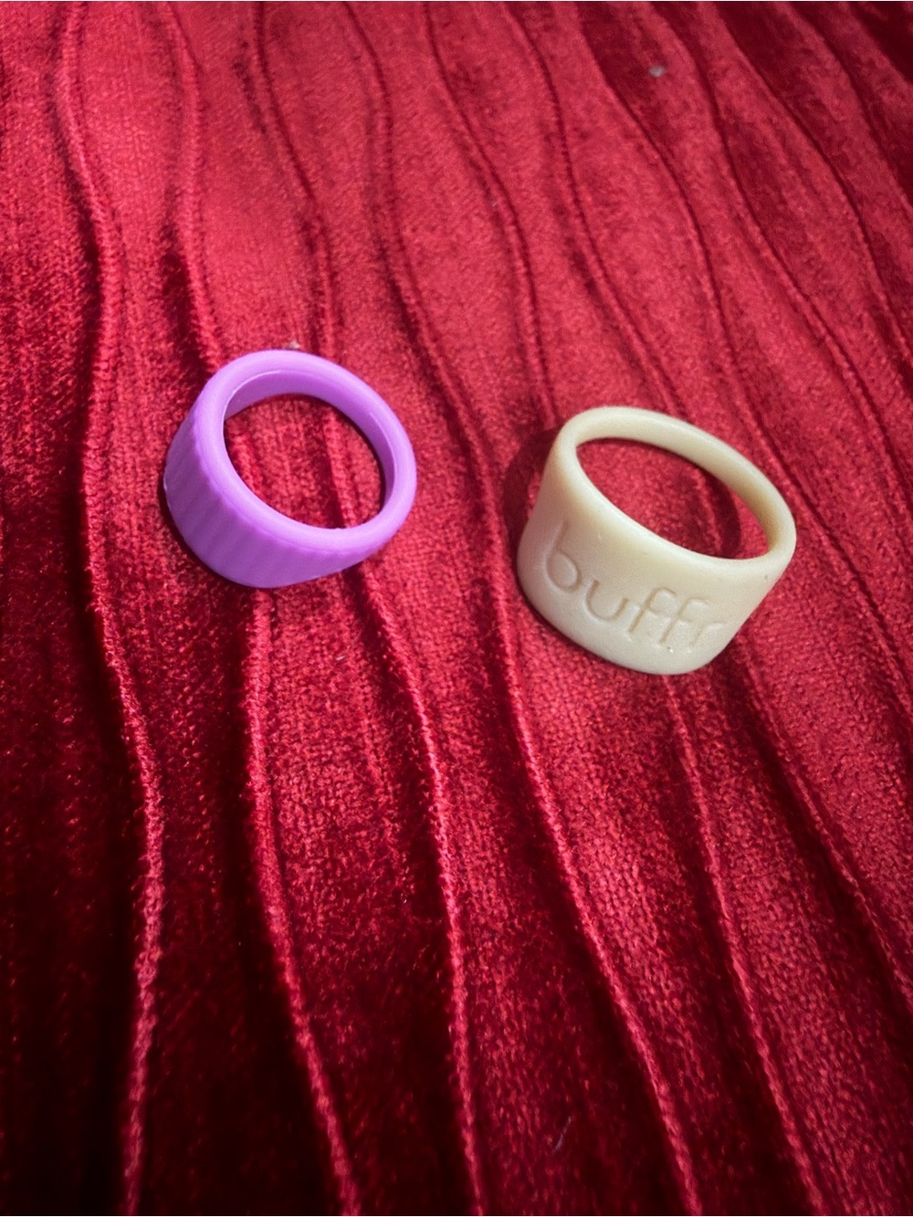 Buffr bundle silicone rings protectors for wedding band rings
